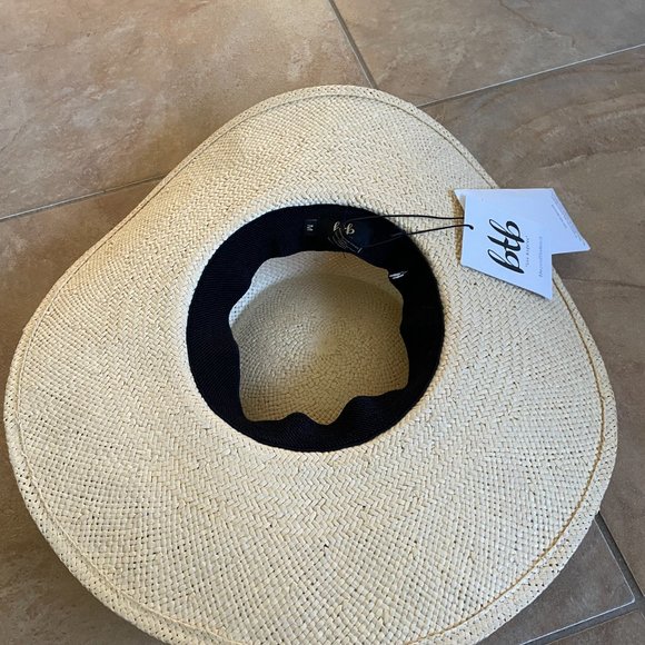 BTB Los Angeles Evie Beaded Straw Hat main image 6